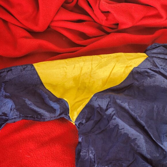 NBA Stuff Jump Ball Ball Hawk Retro Indiana Pacers Windbreaker by Mighty-Mac 18M - Picture 11 of 16